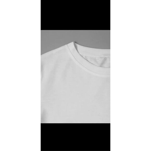 Milano crisp white tee. Size lg - Picture 5 of 10